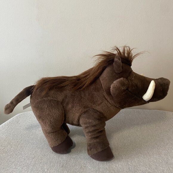 NWT Build-A-Bear Workshop Disney The Lion King Pumbaa 16" 2019 - Picture 4 of 14